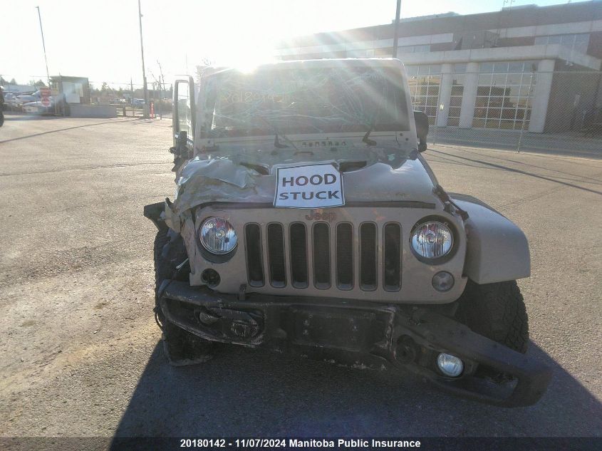 2016 Jeep Wrangler Unlimited Sahara VIN: 1C4BJWEG1GL314649 Lot: 20180142