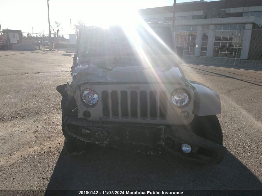 2016 Jeep Wrangler Unlimited Sahara VIN: 1C4BJWEG1GL314649 Lot: 20180142