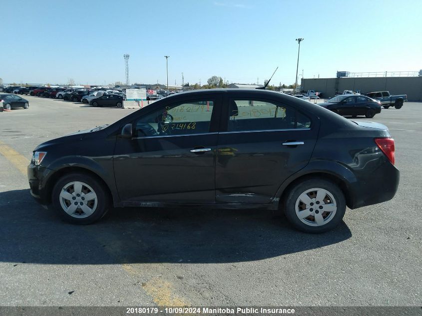 1G1JC5SH4E4214168 2014 Chevrolet Sonic Lt