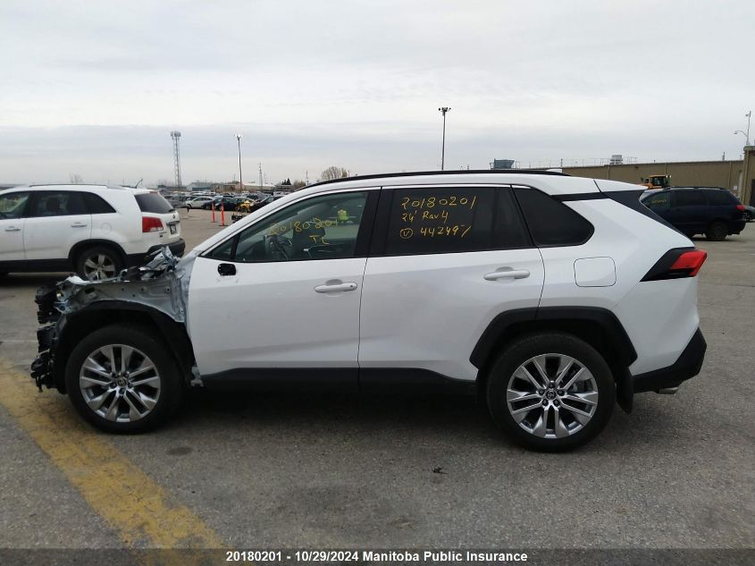 2024 Toyota Rav4 Xle VIN: 2T3R1RFV1RW442497 Lot: 20180201