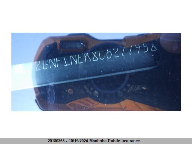 2012 Chevrolet Equinox Lt VIN: 2GNFLNEK8C6277958 Lot: 20180268