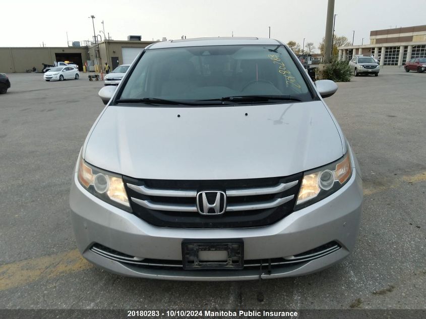 5FNRL5H69EB506956 2014 Honda Odyssey Ex-L