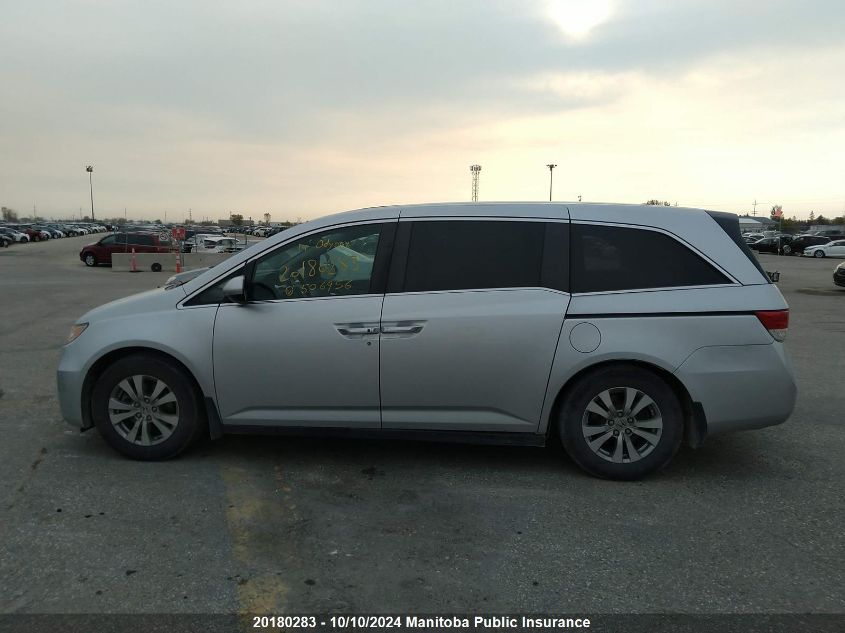 5FNRL5H69EB506956 2014 Honda Odyssey Ex-L