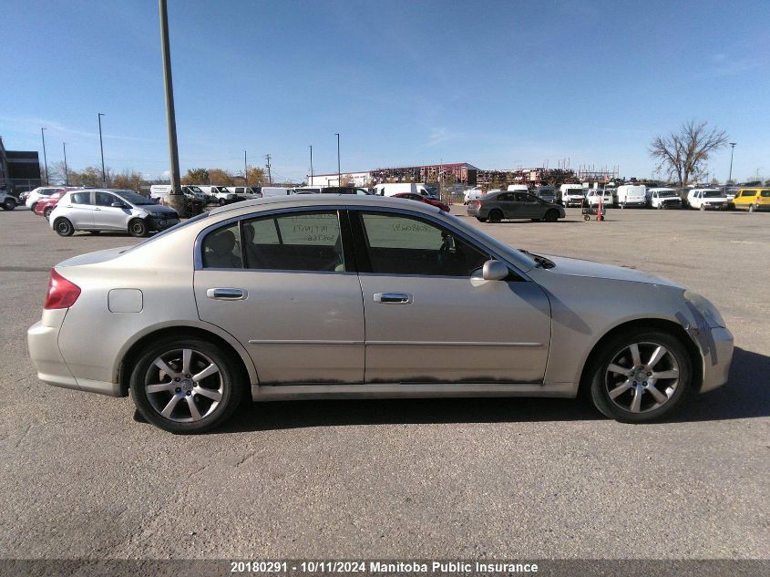 2005 Infiniti G35X Luxury VIN: JNKCV51F05M308766 Lot: 20180291