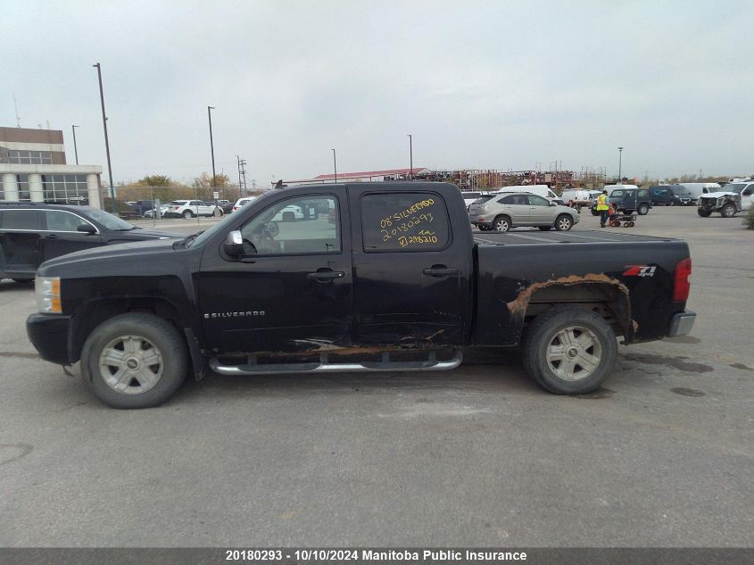 2GCEK133281298210 2008 Chevrolet Silverado 1500 Lt Crew Cab