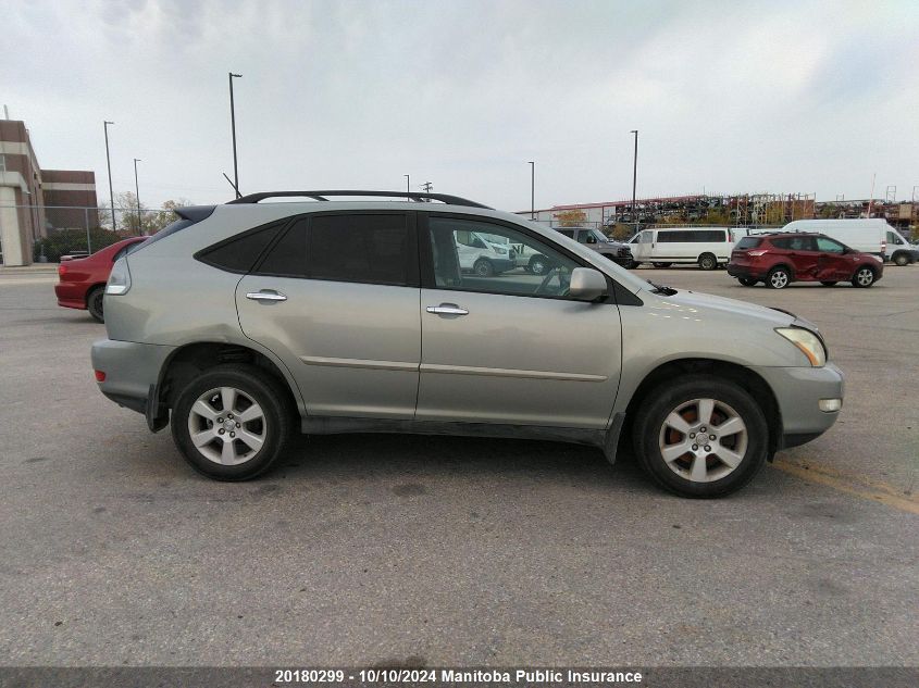 2009 Lexus Rx350 VIN: JTJHK31U992054914 Lot: 20180299