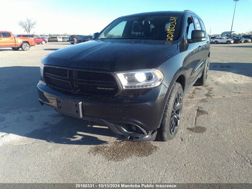 2015 Dodge Durango Limited VIN: 1C4RDJDGXFC857829 Lot: 20180331