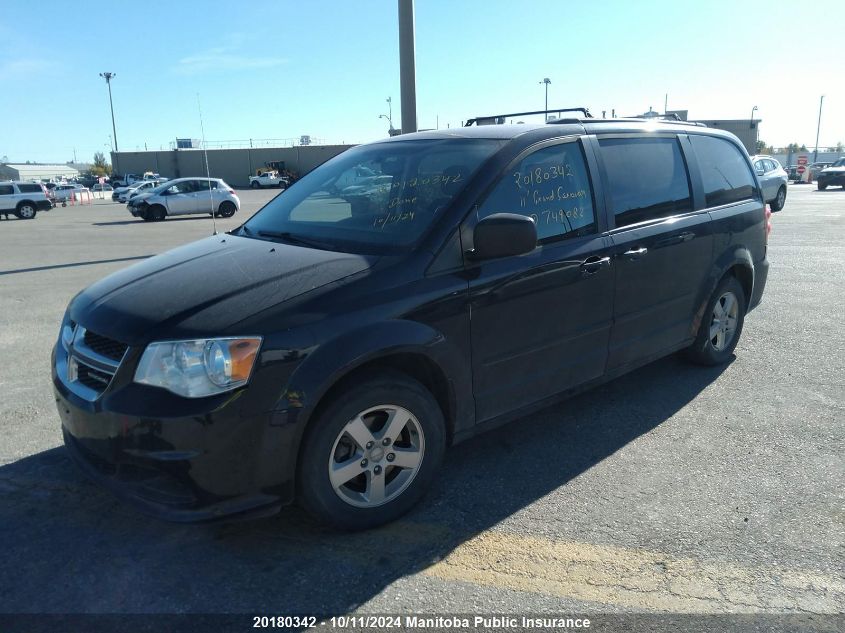 2011 Dodge Grand Caravan Se VIN: 2D4RN4DG8BR749082 Lot: 20180342