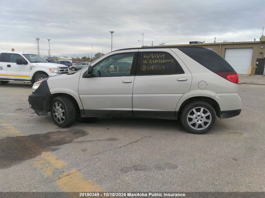 2006 Buick Rendezvous Cx VIN: 3G5DA03L16S618554 Lot: 20180349