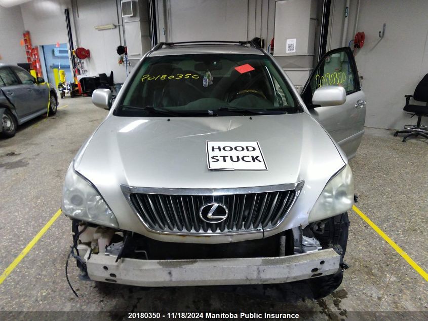 2008 Lexus Rx350 VIN: 2T2HK31U48C081209 Lot: 20180350