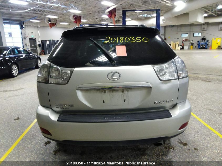 2008 Lexus Rx350 VIN: 2T2HK31U48C081209 Lot: 20180350