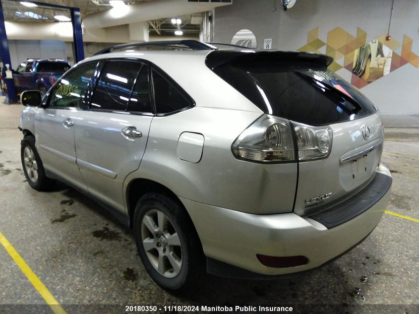 2008 Lexus Rx350 VIN: 2T2HK31U48C081209 Lot: 20180350