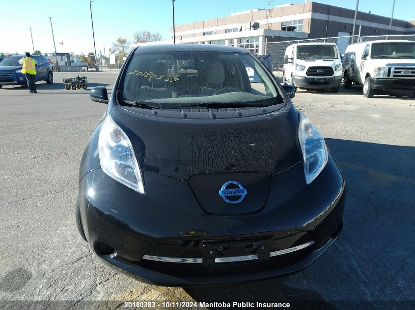 2012 Nissan Leaf Sv VIN: JN1AZ0CP7CT017824 Lot: 20180383