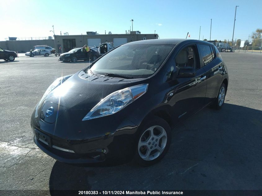 2012 Nissan Leaf Sv VIN: JN1AZ0CP7CT017824 Lot: 20180383