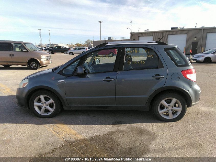 2007 Suzuki Sx4 Jx VIN: JS2YB415775101490 Lot: 20180387