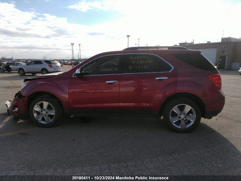 2015 Chevrolet Equinox Lt VIN: 2GNFLGEK0F6155496 Lot: 20180411