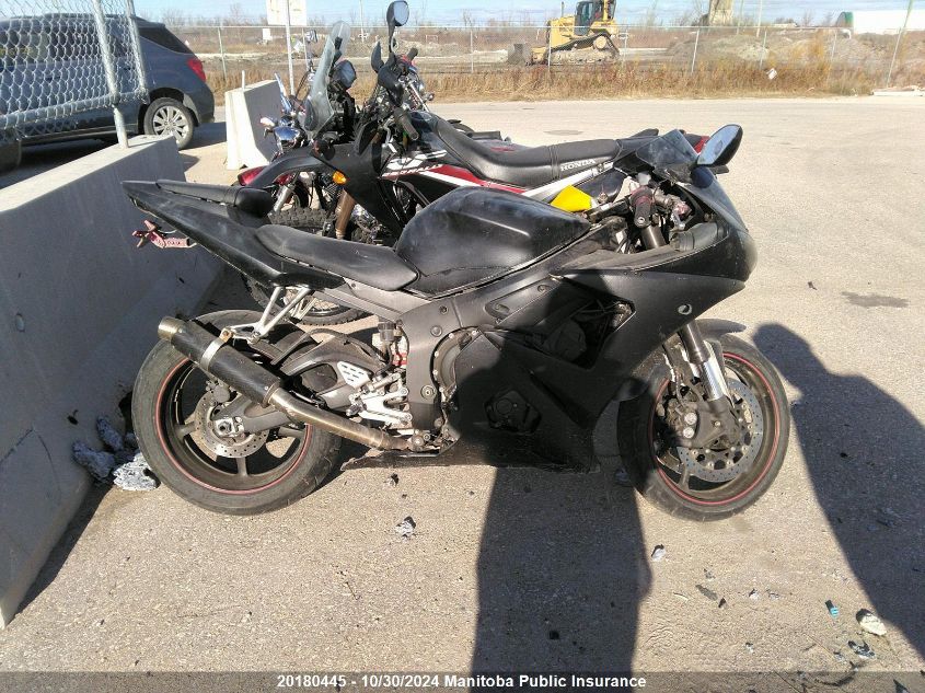 2005 Yamaha Yzf R6 VIN: JYARJ06N25A002370 Lot: 20180445