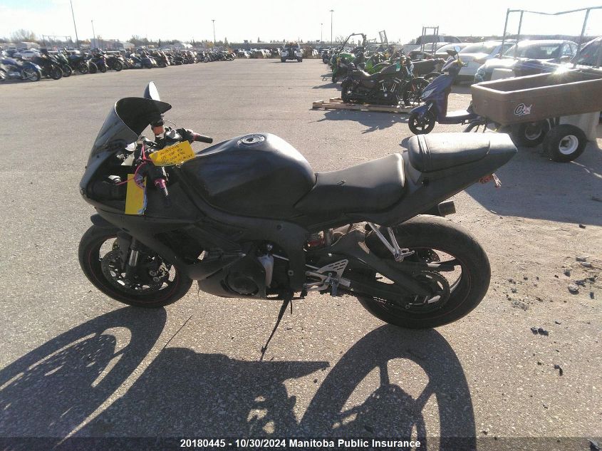 2005 Yamaha Yzf R6 VIN: JYARJ06N25A002370 Lot: 20180445