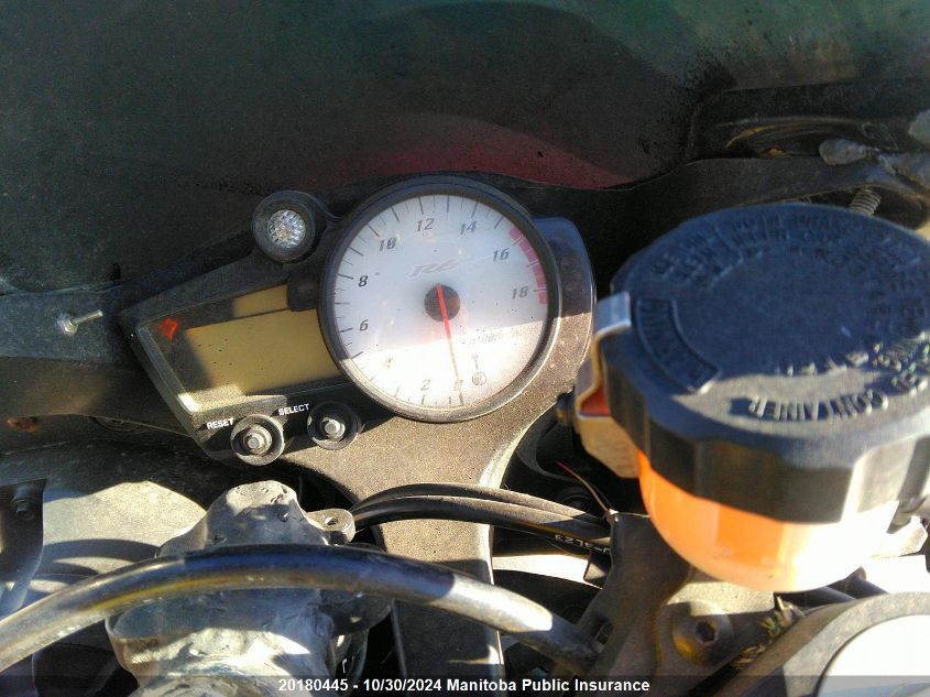 2005 Yamaha Yzf R6 VIN: JYARJ06N25A002370 Lot: 20180445