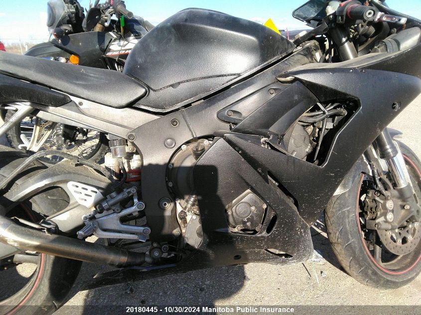 2005 Yamaha Yzf R6 VIN: JYARJ06N25A002370 Lot: 20180445