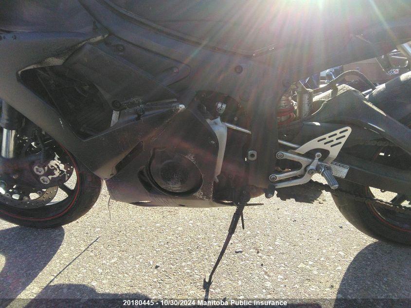 2005 Yamaha Yzf R6 VIN: JYARJ06N25A002370 Lot: 20180445