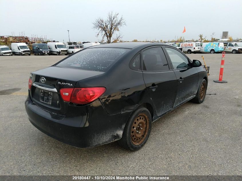 KMHDU4BDXAU126949 2010 Hyundai Elantra Gl