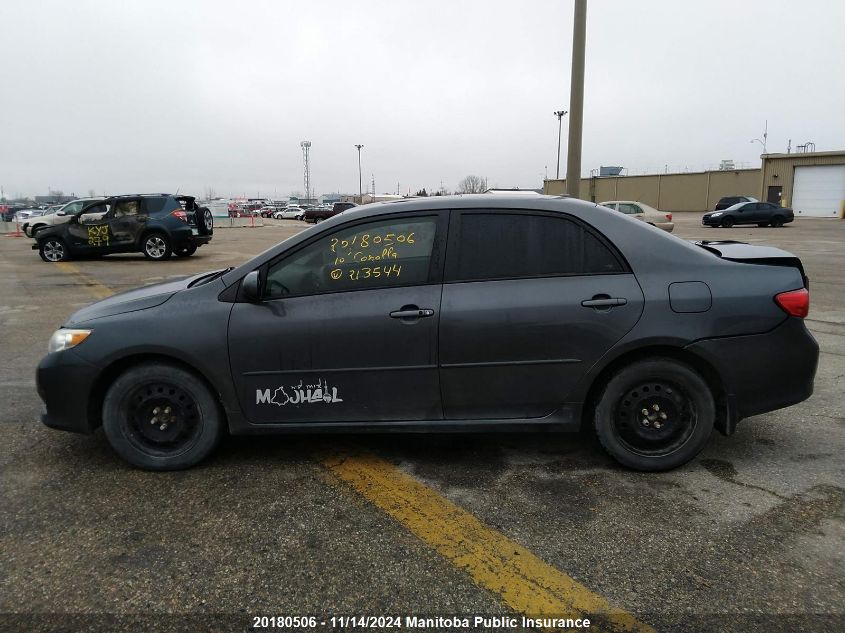 2010 Toyota Corolla Ce VIN: 2T1BU4EE7AC213544 Lot: 20180506