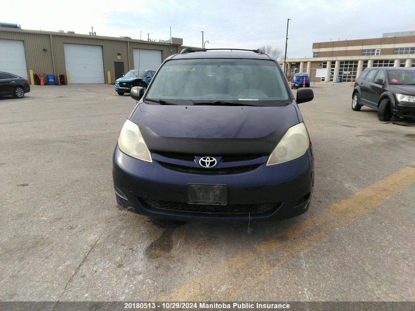 2007 Toyota Sienna Ce V6 VIN: 5TDZK29C87S049612 Lot: 20180513