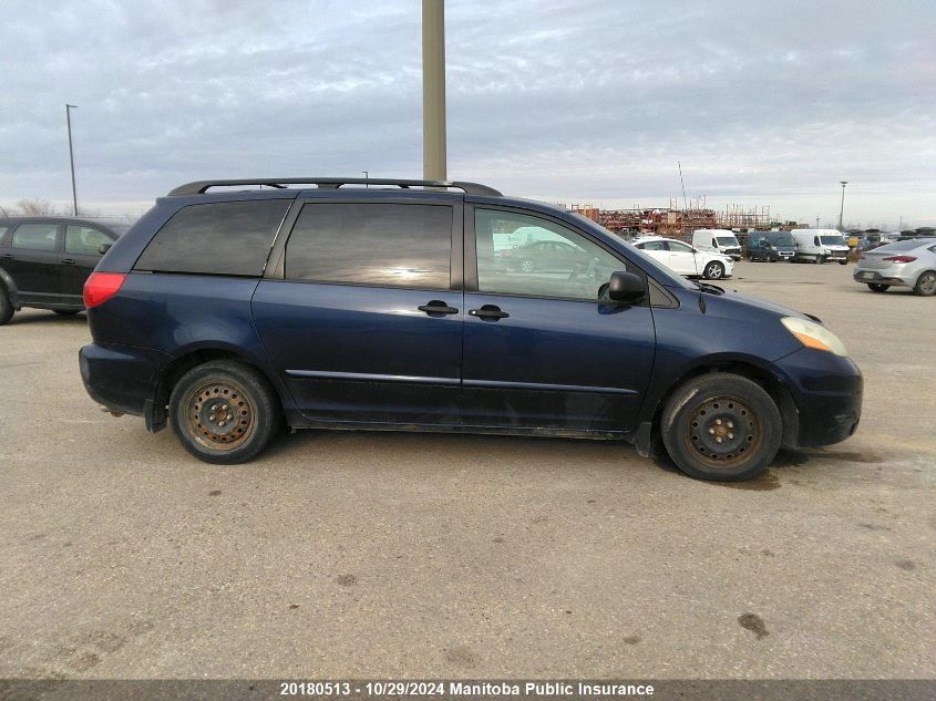 2007 Toyota Sienna Ce V6 VIN: 5TDZK29C87S049612 Lot: 20180513