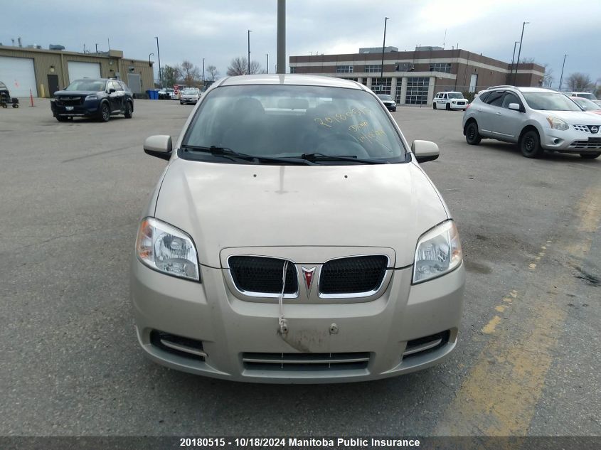 2009 Pontiac G3 Wave VIN: 3G2TV55E69L117263 Lot: 20180515