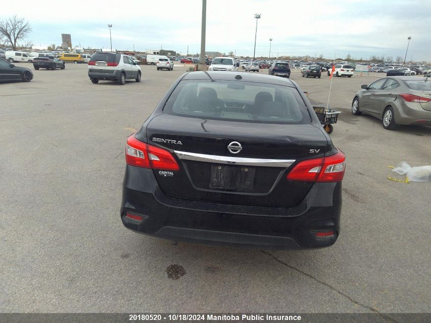 2017 Nissan Sentra 1.8 Sv VIN: 3N1AB7AP9HY320845 Lot: 20180520