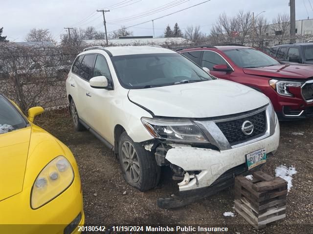 2016 Nissan Pathfinder Sv VIN: 5N1AR2MM7GC608878 Lot: 20180542