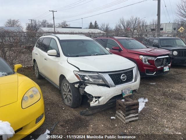 2016 Nissan Pathfinder Sv VIN: 5N1AR2MM7GC608878 Lot: 20180542