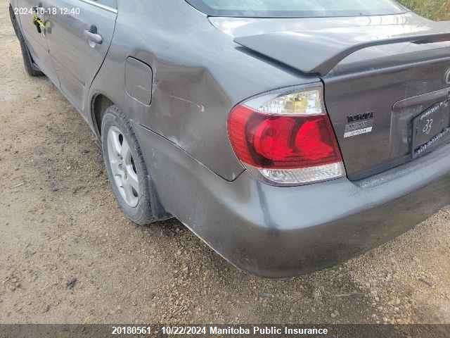 2005 Toyota Camry Se VIN: 4T1BE32K65U583633 Lot: 20180561