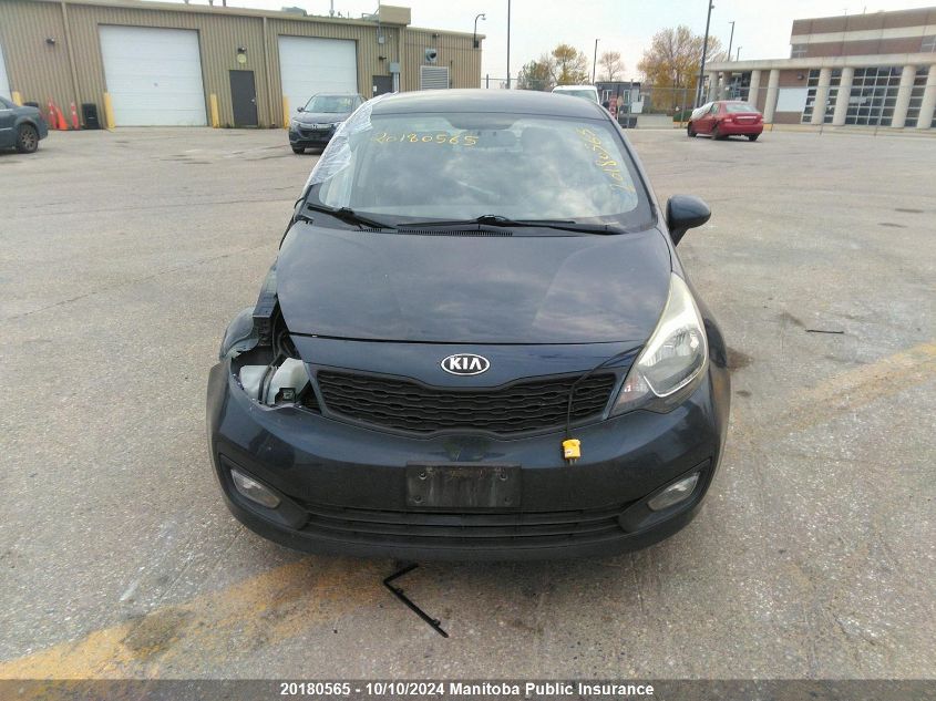 KNADM4A38D6292020 2013 Kia Rio Lx