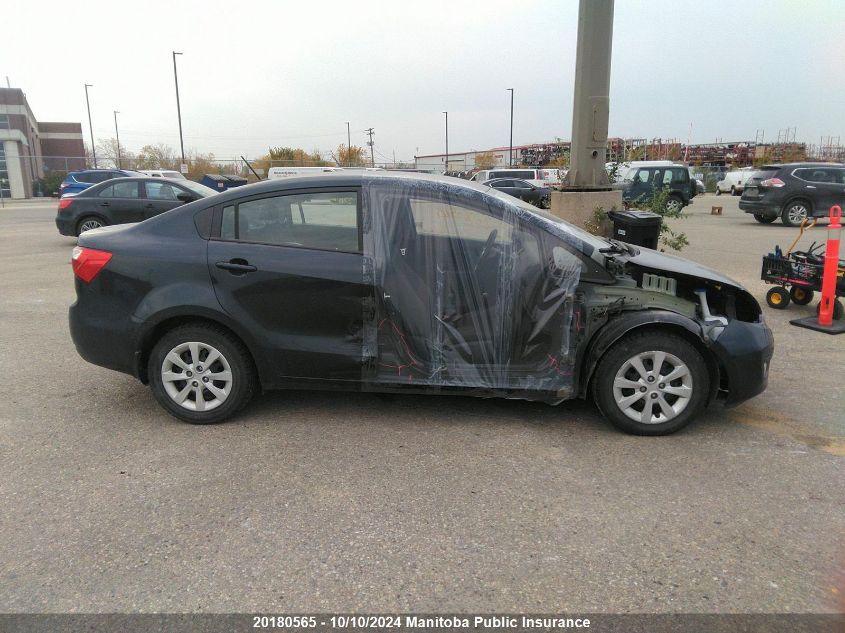 2013 Kia Rio Lx VIN: KNADM4A38D6292020 Lot: 20180565