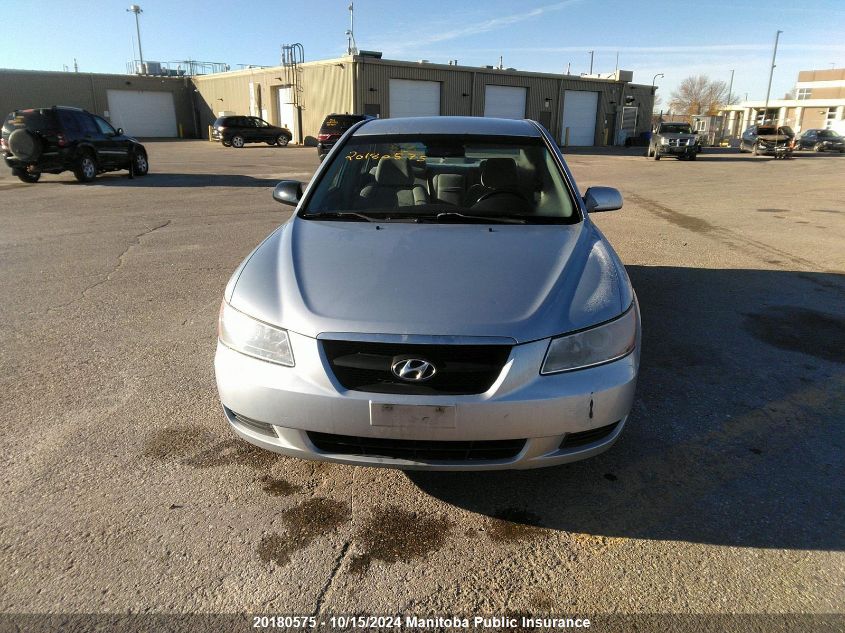 2006 Hyundai Sonata Gl VIN: KMHET46C86A157635 Lot: 20180575