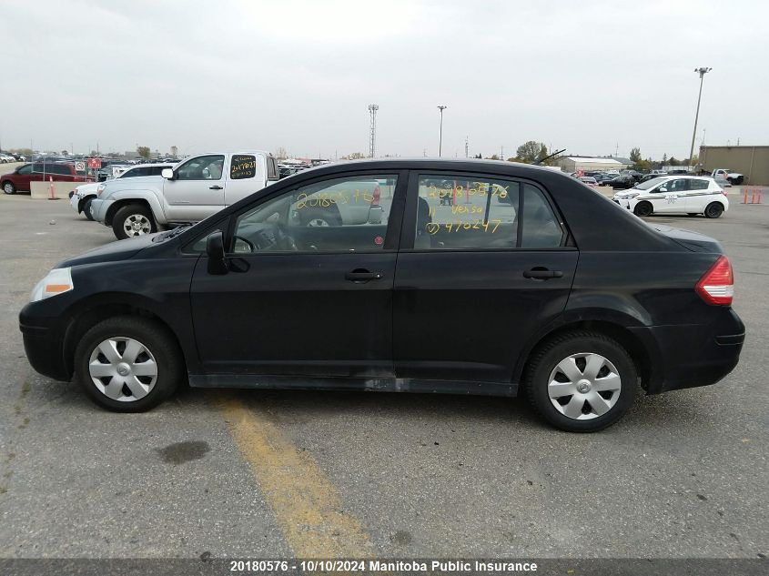 2011 Nissan Versa 1.6 S VIN: 3N1CC1AP5BL470247 Lot: 20180576