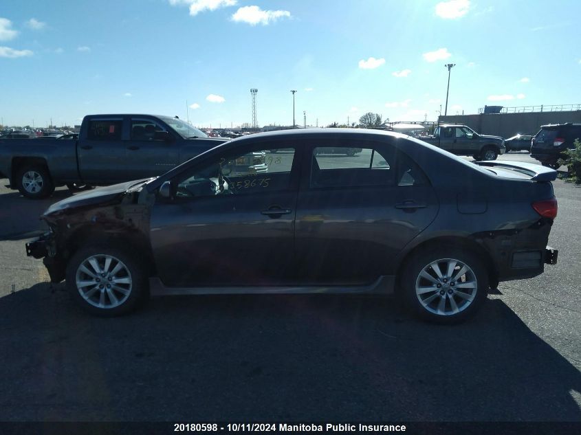 1NXBU4EE3AZ358675 2010 Toyota Corolla S