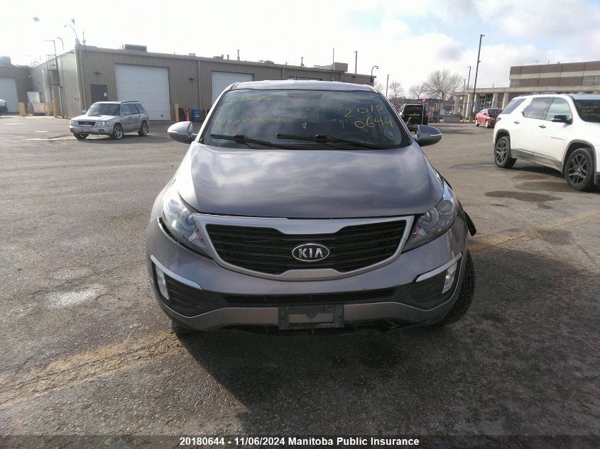 2011 Kia Sportage Lx VIN: KNDPB3A21B7136688 Lot: 20180644