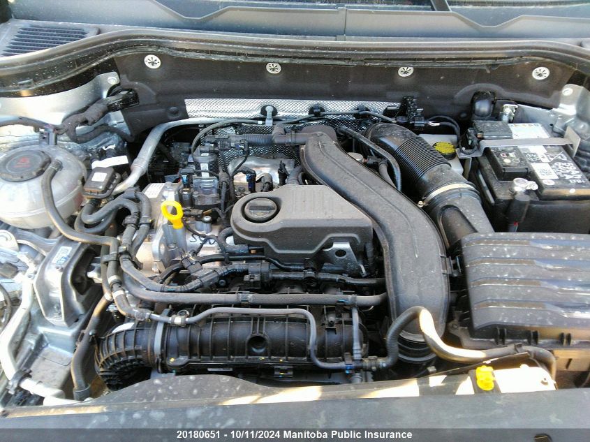 2024 Volkswagen Taos Comfortline 1.5 Tsi VIN: 3VVUX7B24RM099230 Lot: 20180651