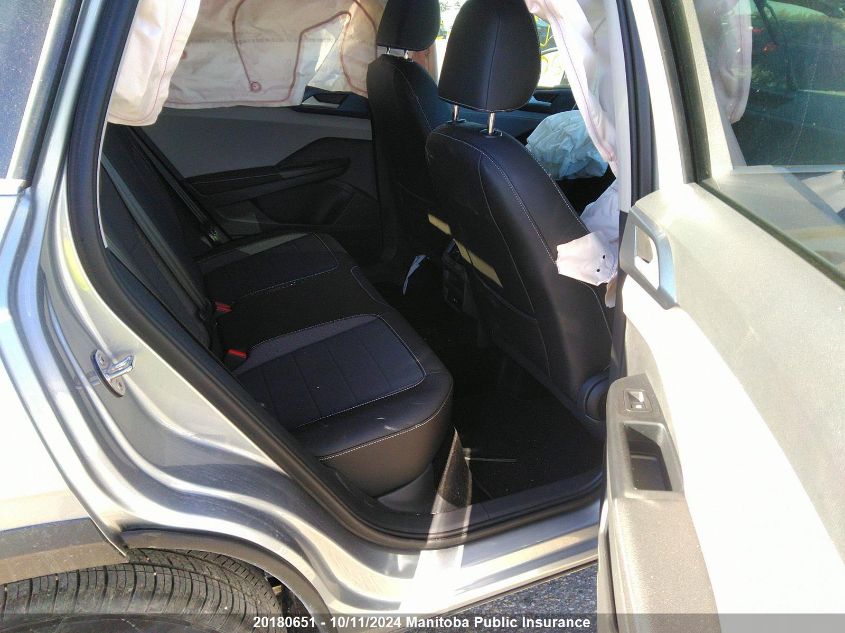 2024 Volkswagen Taos Comfortline 1.5 Tsi VIN: 3VVUX7B24RM099230 Lot: 20180651