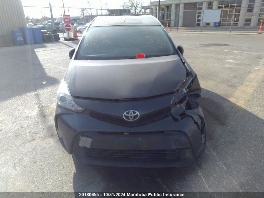 2015 Toyota Prius V VIN: JTDZN3EU5FJ037912 Lot: 20180655