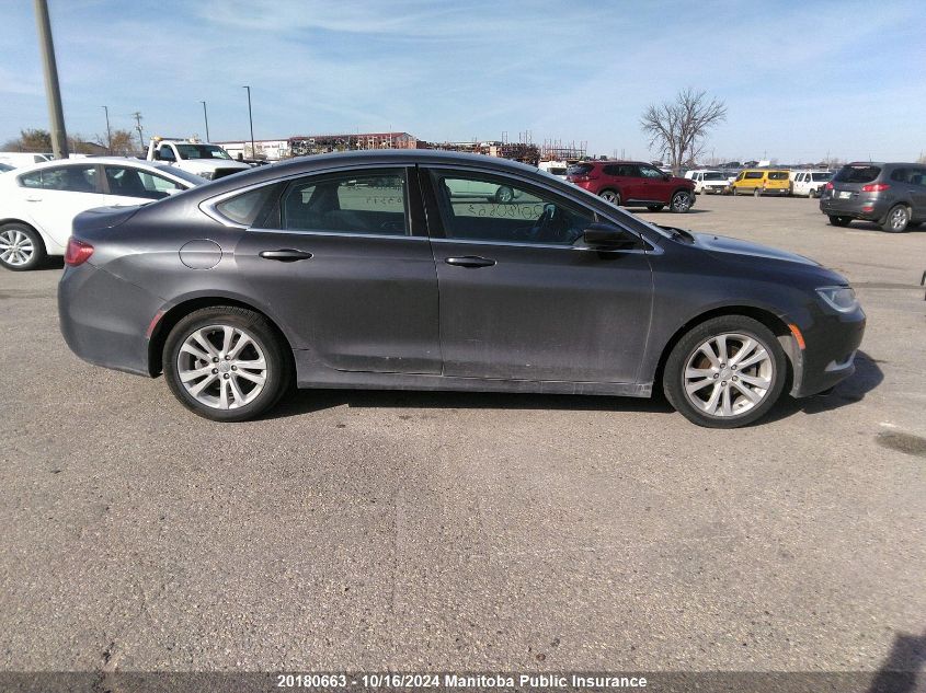 2016 Chrysler 200 Limited VIN: 1C3CCCAB7GN103374 Lot: 20180663