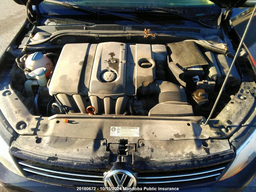 2012 Volkswagen Jetta 2.5 VIN: 3VWBX7AJ4CM308288 Lot: 20180672