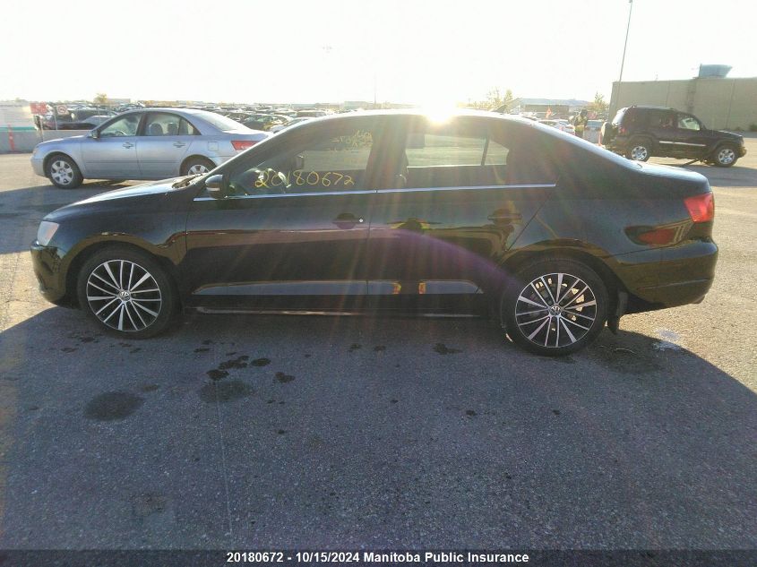 2012 Volkswagen Jetta 2.5 VIN: 3VWBX7AJ4CM308288 Lot: 20180672