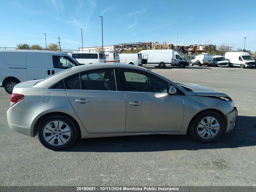 2014 Chevrolet Cruze Lt Turbo VIN: 1G1PC5SB2E7291559 Lot: 20180681