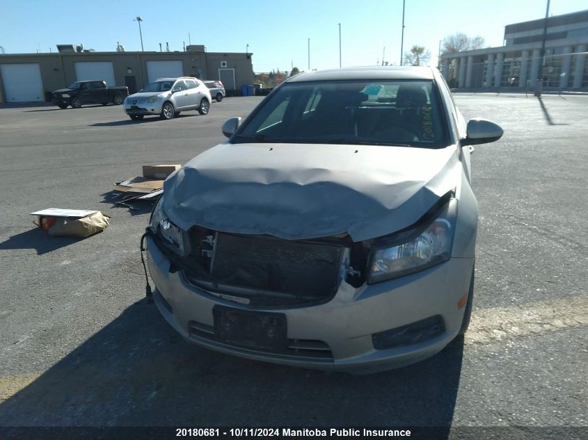 2014 Chevrolet Cruze Lt Turbo VIN: 1G1PC5SB2E7291559 Lot: 20180681