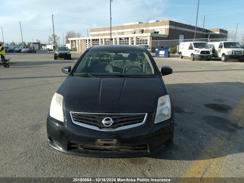2010 Nissan Sentra 2.0 VIN: 3N1AB6AP2AL652204 Lot: 20180684