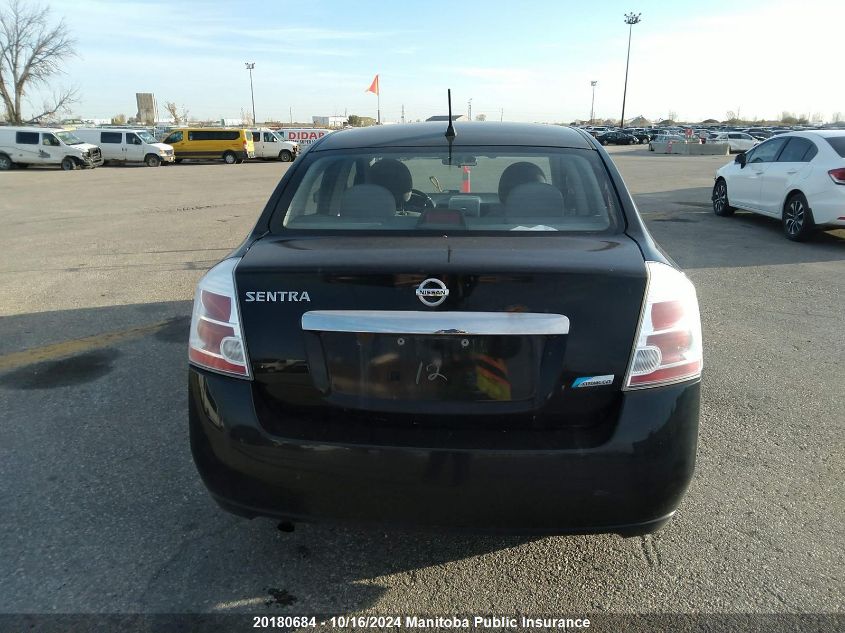 2010 Nissan Sentra 2.0 VIN: 3N1AB6AP2AL652204 Lot: 20180684